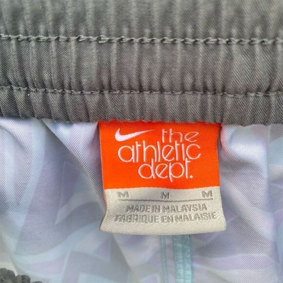 Nike Running Shorts M Multicolor Geometric Athletic Cut Reflective Details - Picture 9 of 9